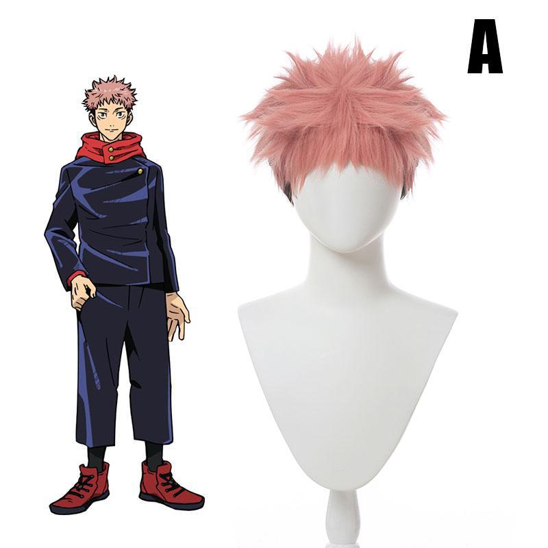 Jujutsu Kaisen Sorcery Fight Itadori Yuuji Kugisaki Nobara Gojou Satoru Fushiguro Megumi Cosplay Wigs – Image 3