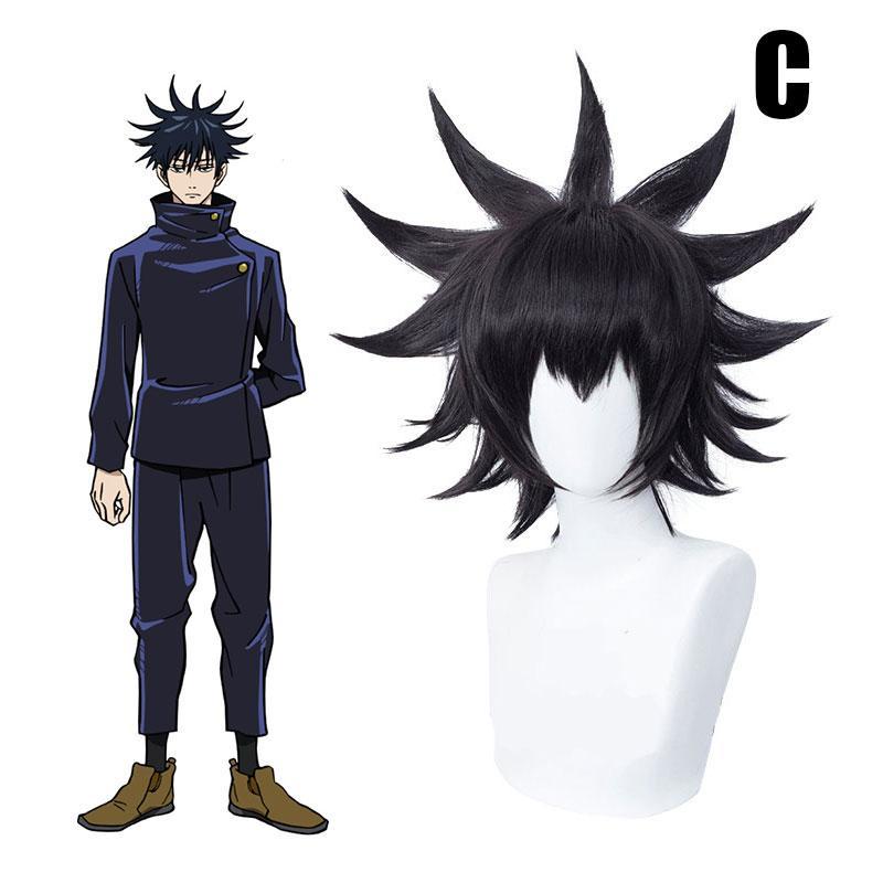 Jujutsu Kaisen Sorcery Fight Itadori Yuuji Kugisaki Nobara Gojou Satoru Fushiguro Megumi Cosplay Wigs – Image 7