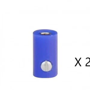 25 Fiches femelles 2.6mm bleu UTM-72225